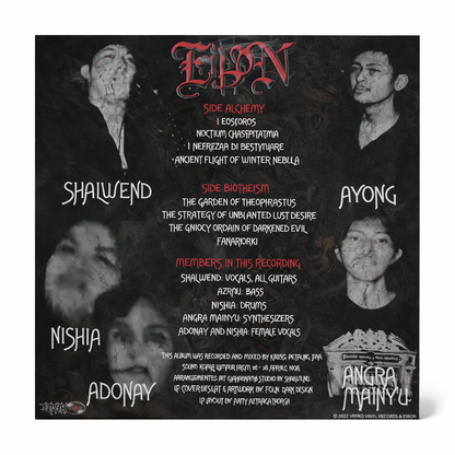 [Atmospheric Black] EIBON - The Garden of Theophrastus Vinyl (New)