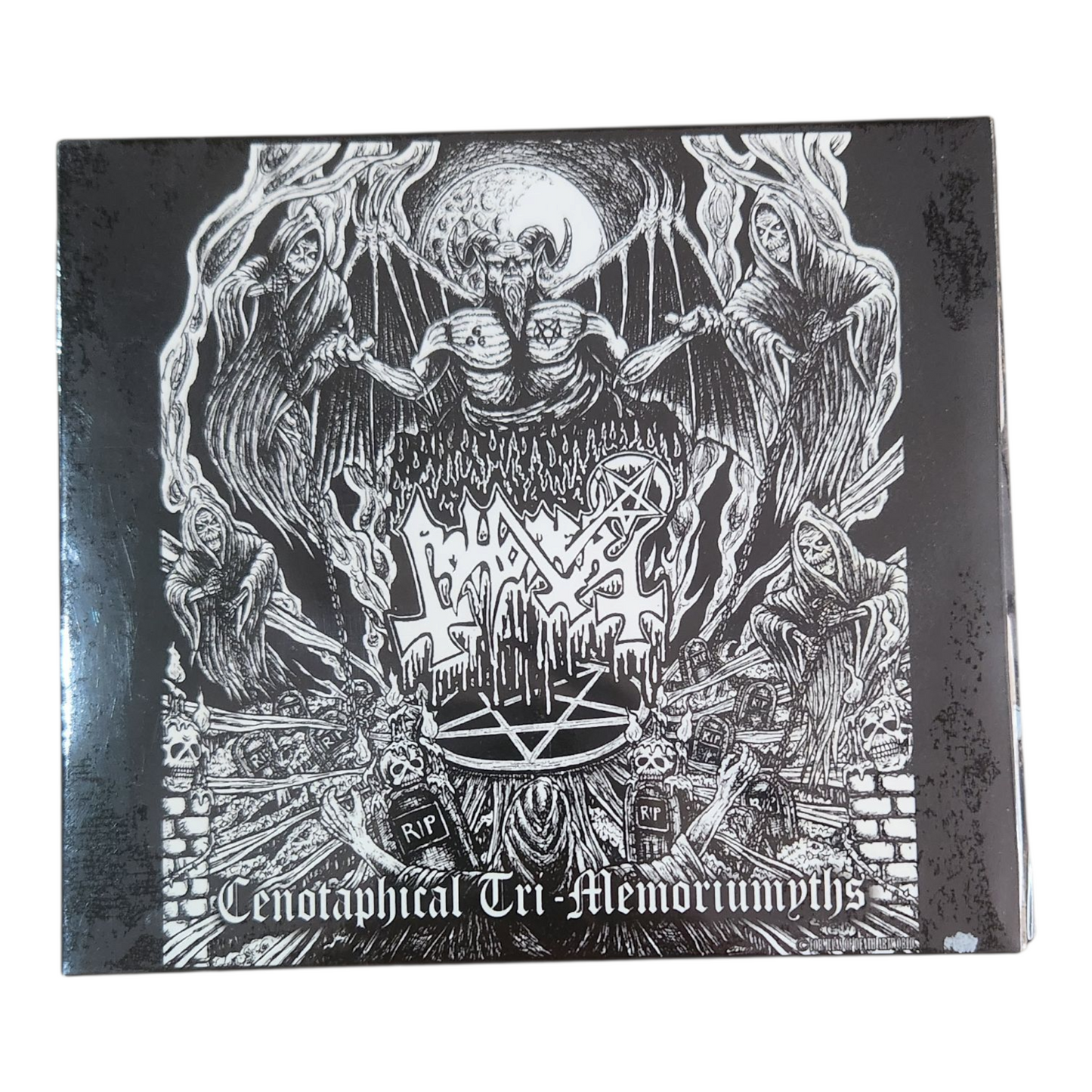 [Black Thrashl] ABHORER - Cenotaphical Tri Memoriumyths Digipak CD (New)
