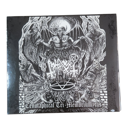 [Black Thrashl] ABHORER - Cenotaphical Tri Memoriumyths Digipak CD (New)