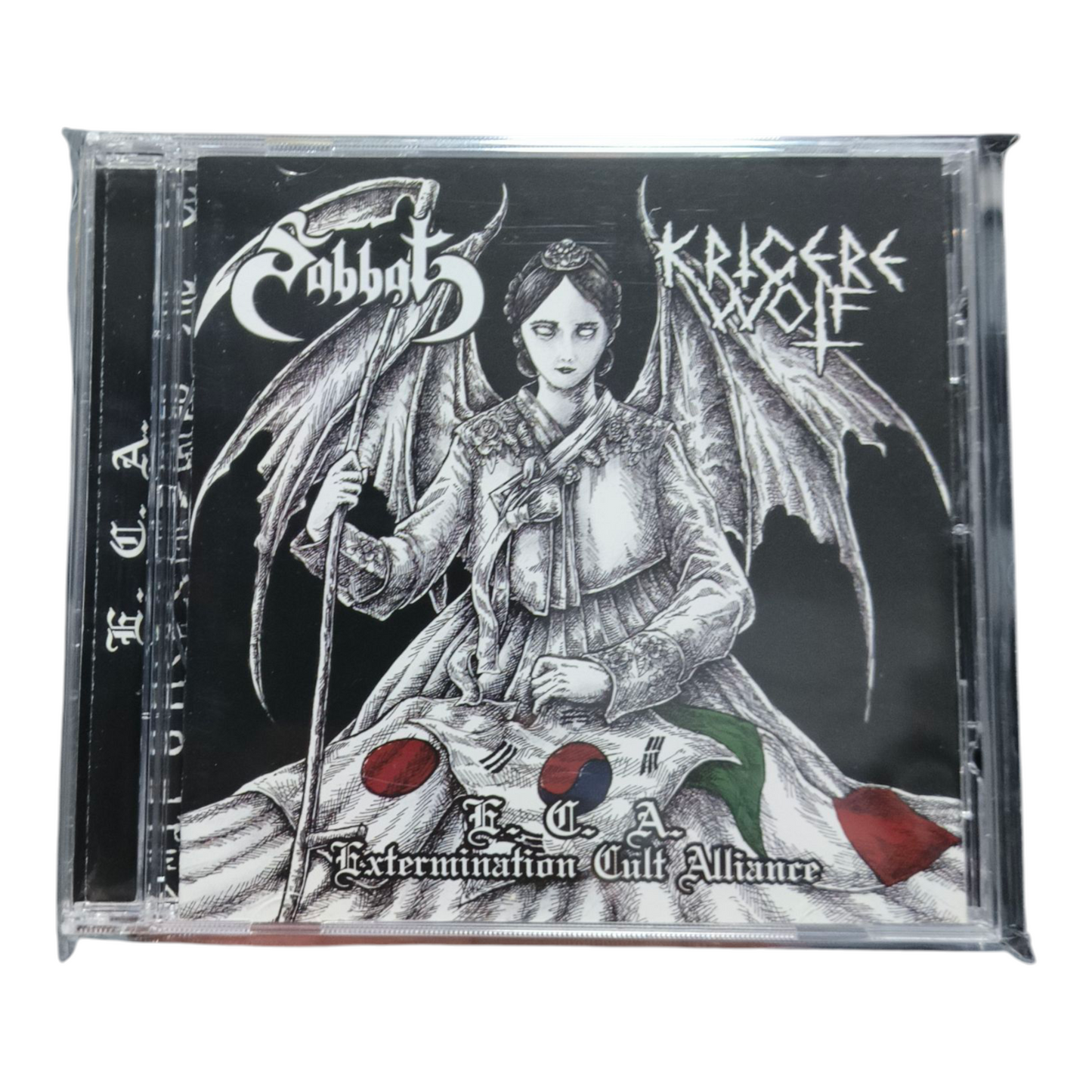 [Black Thrash Death] SABBAT/KRIGERE WOLF - E.C.A. (Extermination Cult Alliance) CD (New)