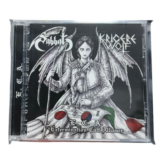 [Black Thrash Death] SABBAT/KRIGERE WOLF - E.C.A. (Extermination Cult Alliance) CD (New)