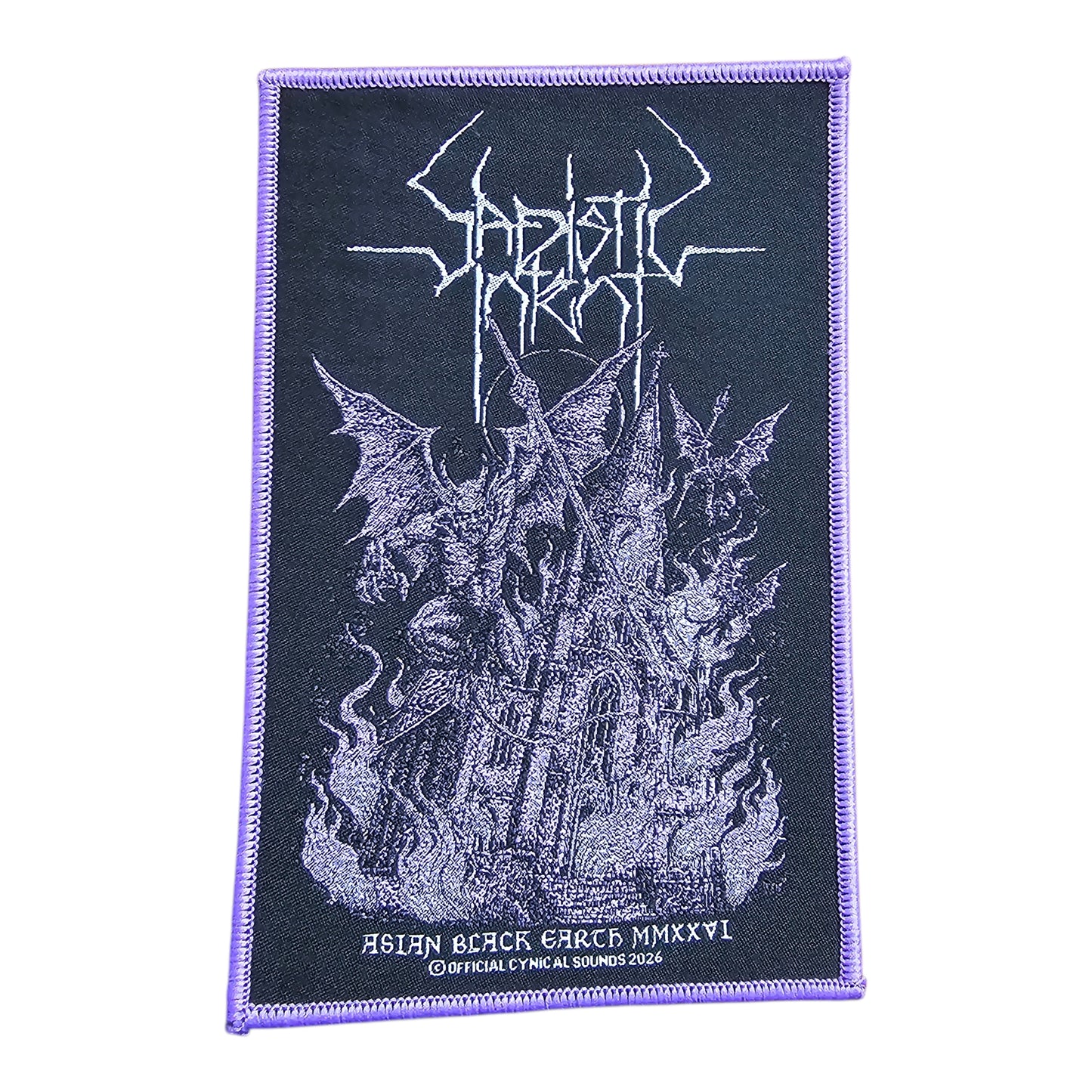 SADISTIC INTENT - Asian Black Earth MMXXVI patch