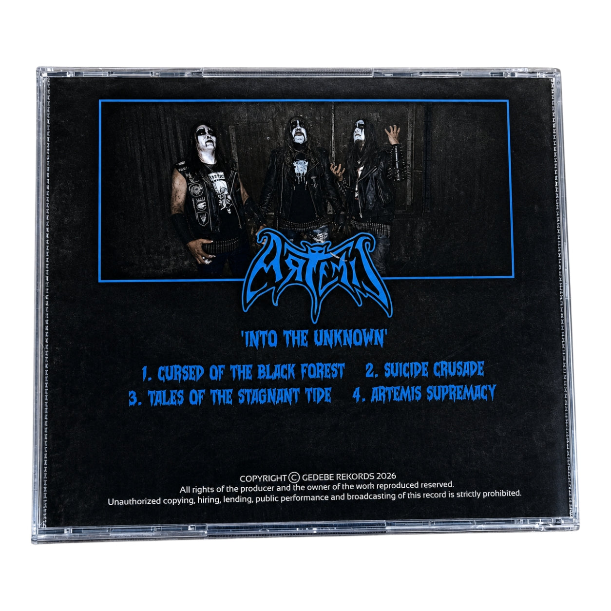 [Black Metal] ARTEMIS - Into The Unknown EP CD (New)