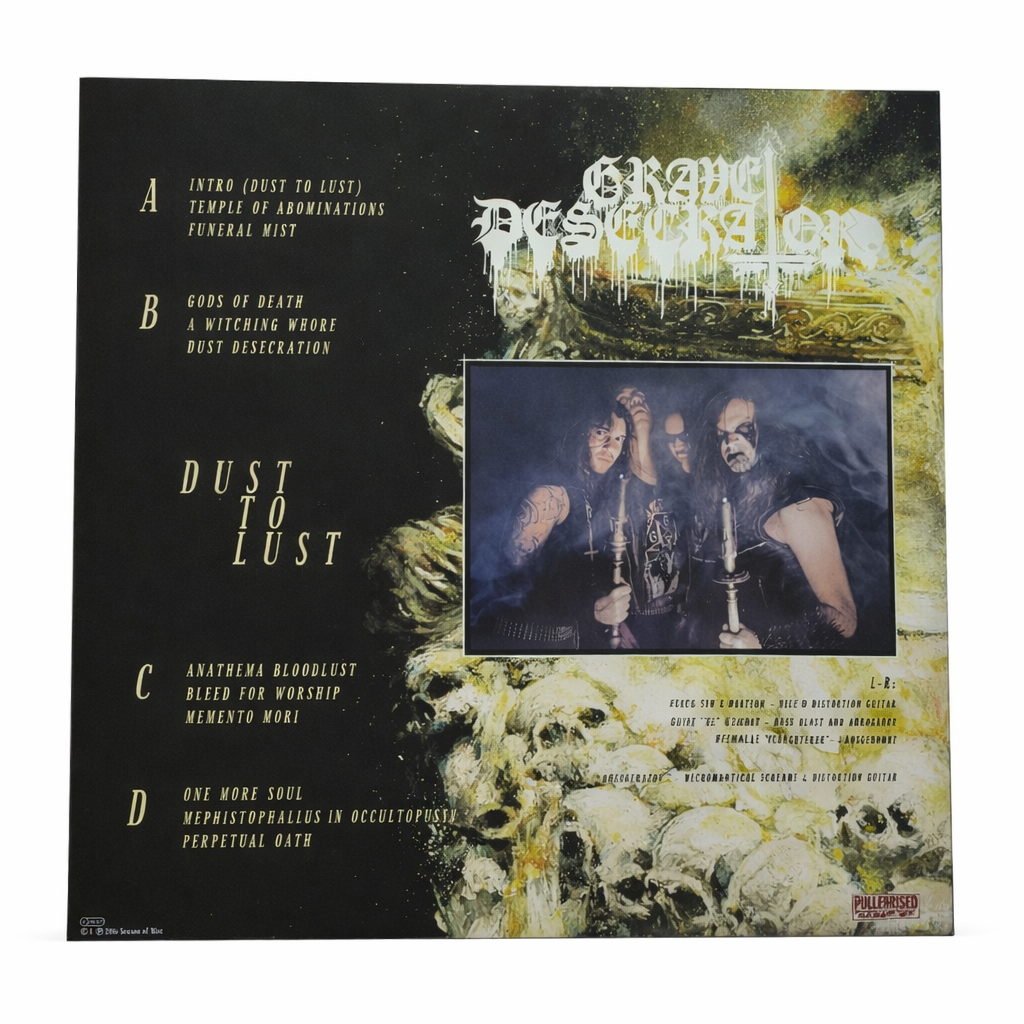 [Black Death] GRAVE DESECRATOR – Dust to Lust Vinyl (New)