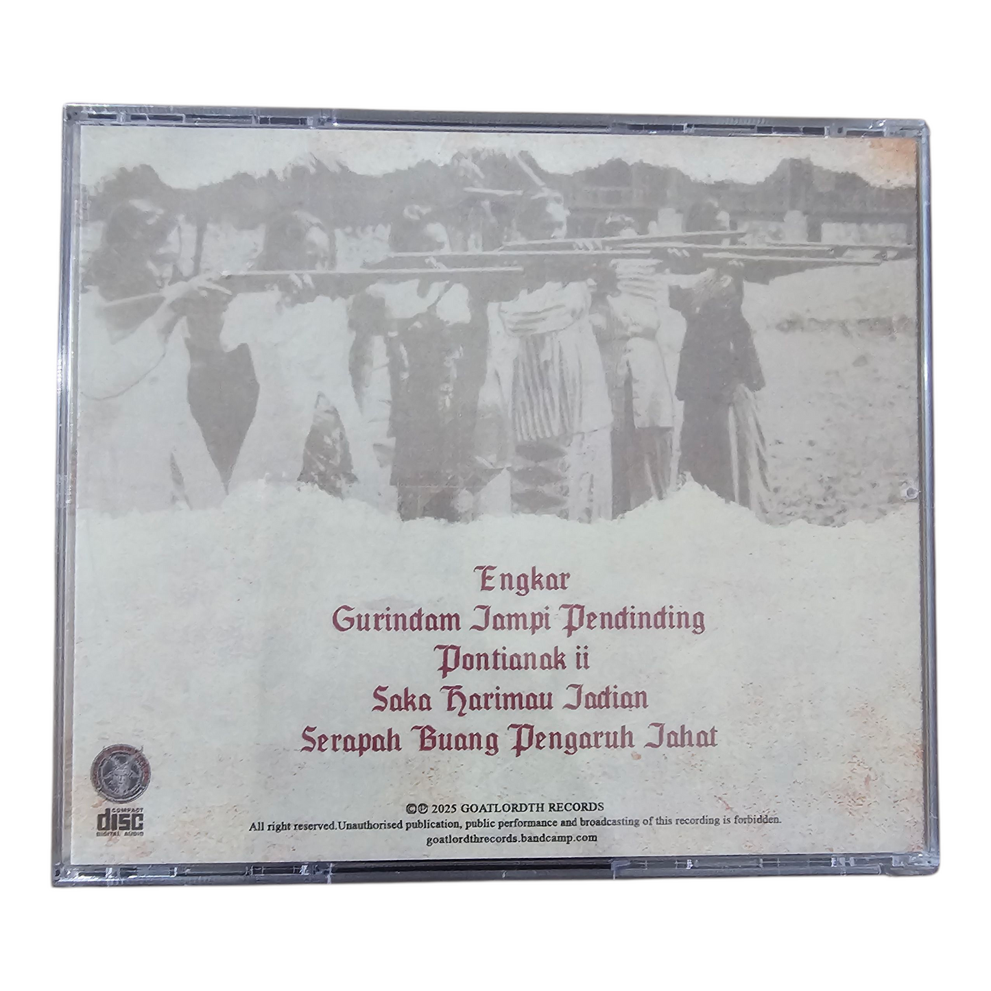 [Black Death] LANGSUIR - Engkar CD (New)