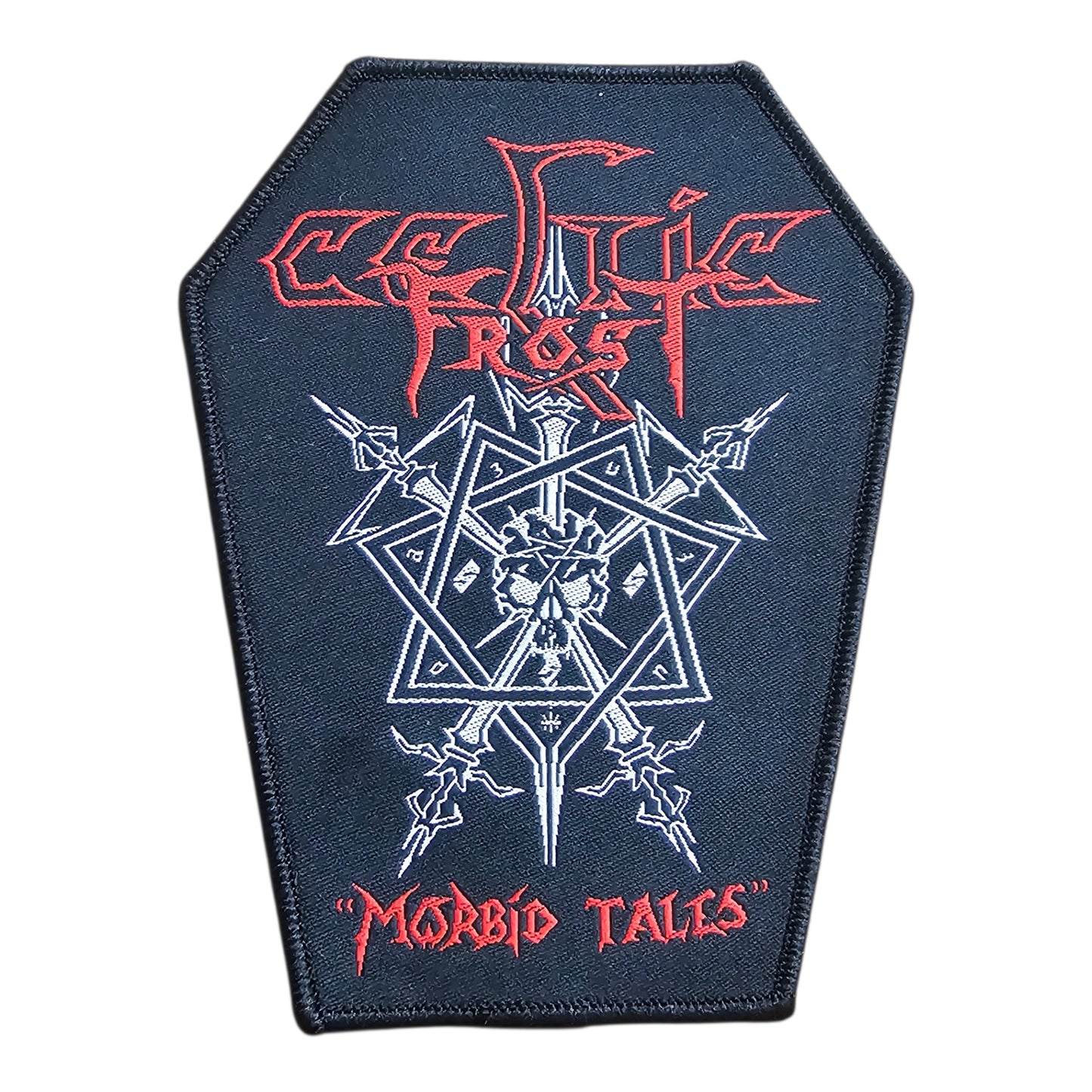 CELTIC FROST- Morbid Tales patch (Black Border)