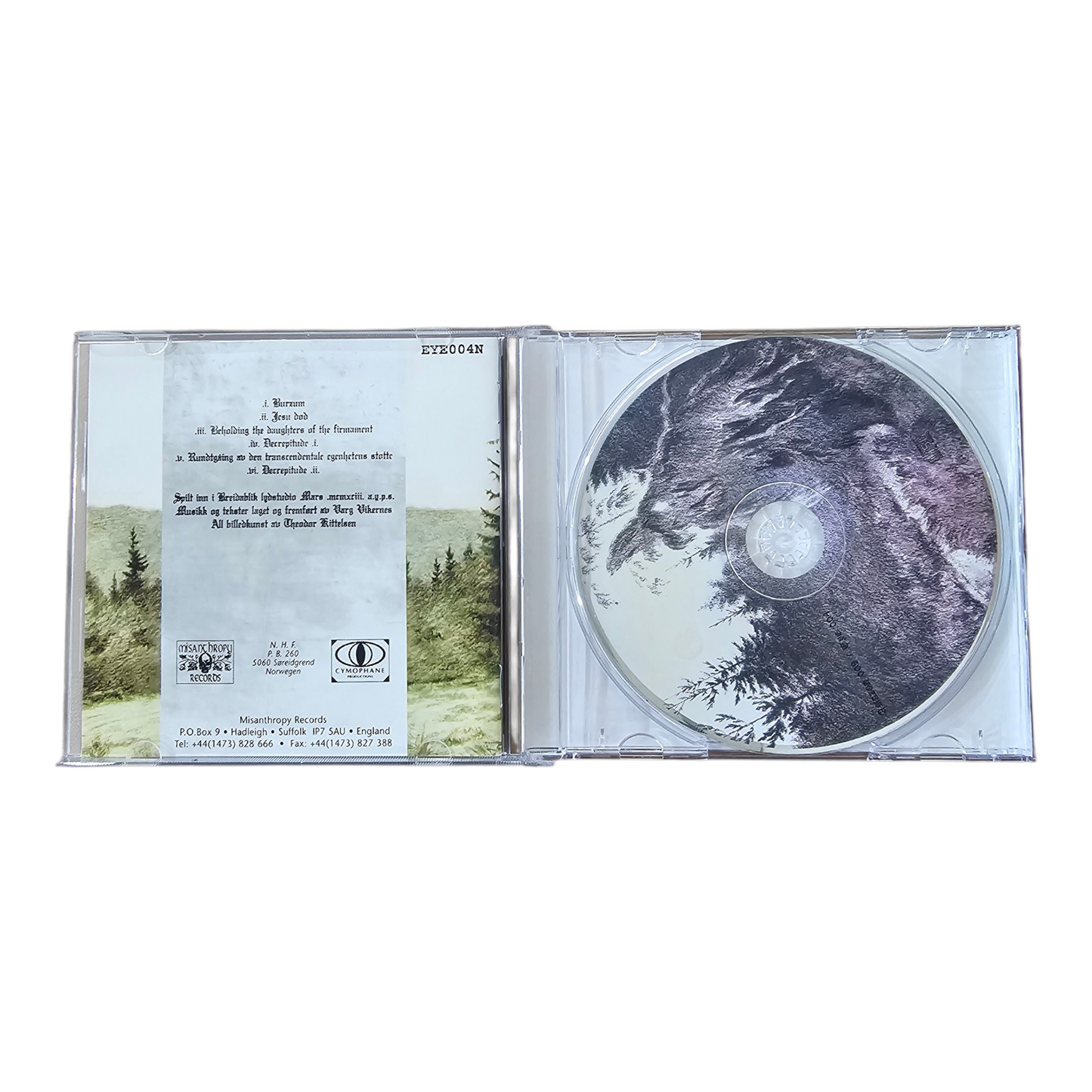 [Black Metal] BURZUM - Filosofem [Russian Pressing] CD (New)
