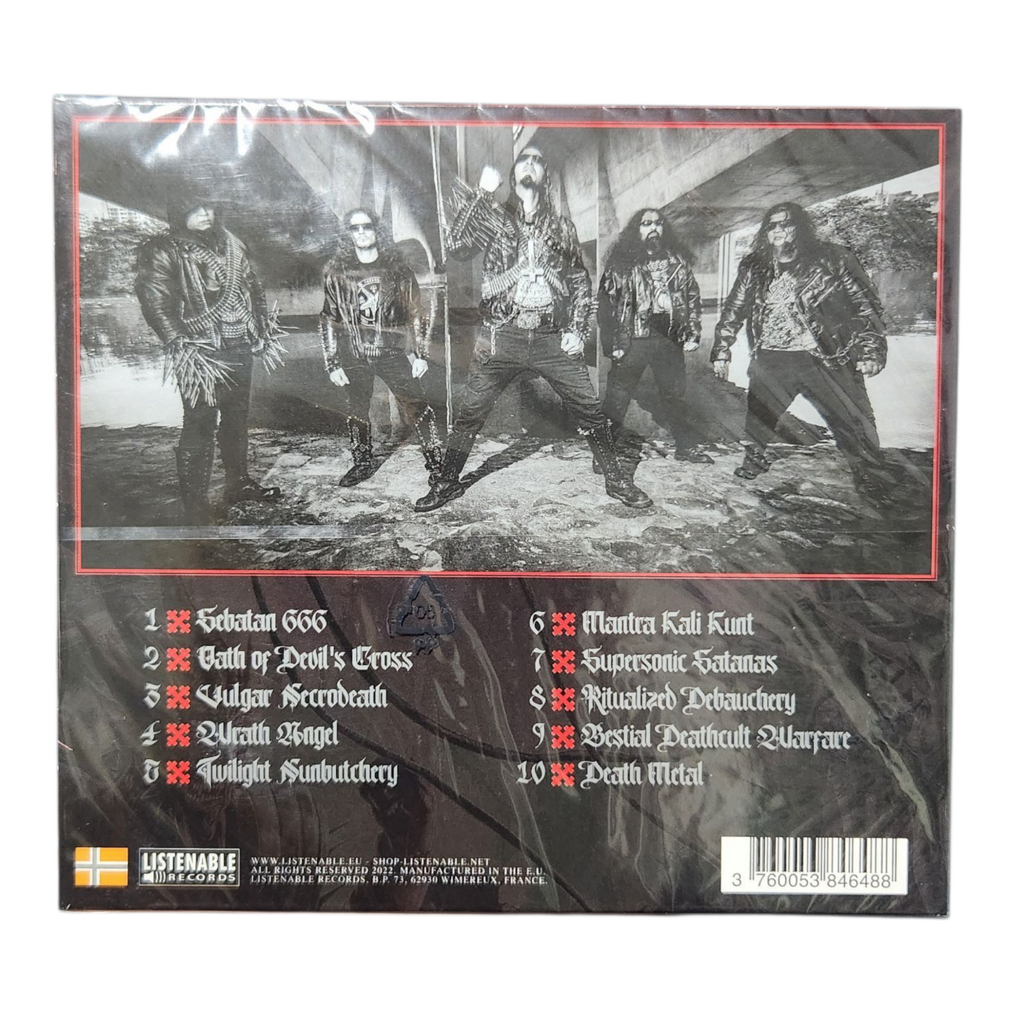 [Black Death] DEVOUROR - Diabolos Brigade Digipak CD (New)