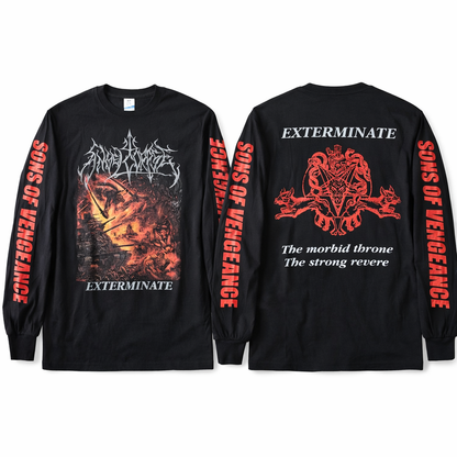 ANGELCORPSE - Exterminate Longsleeve Tshirt