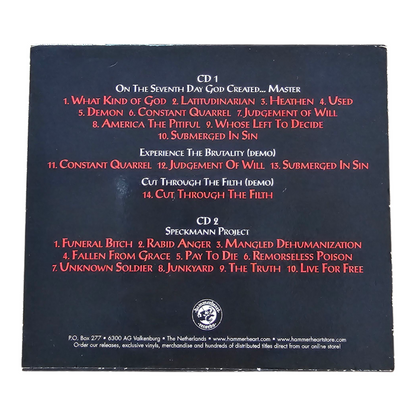 [Death Thrash] MASTER - On the Seventh Day God Created... Master CD (Used)