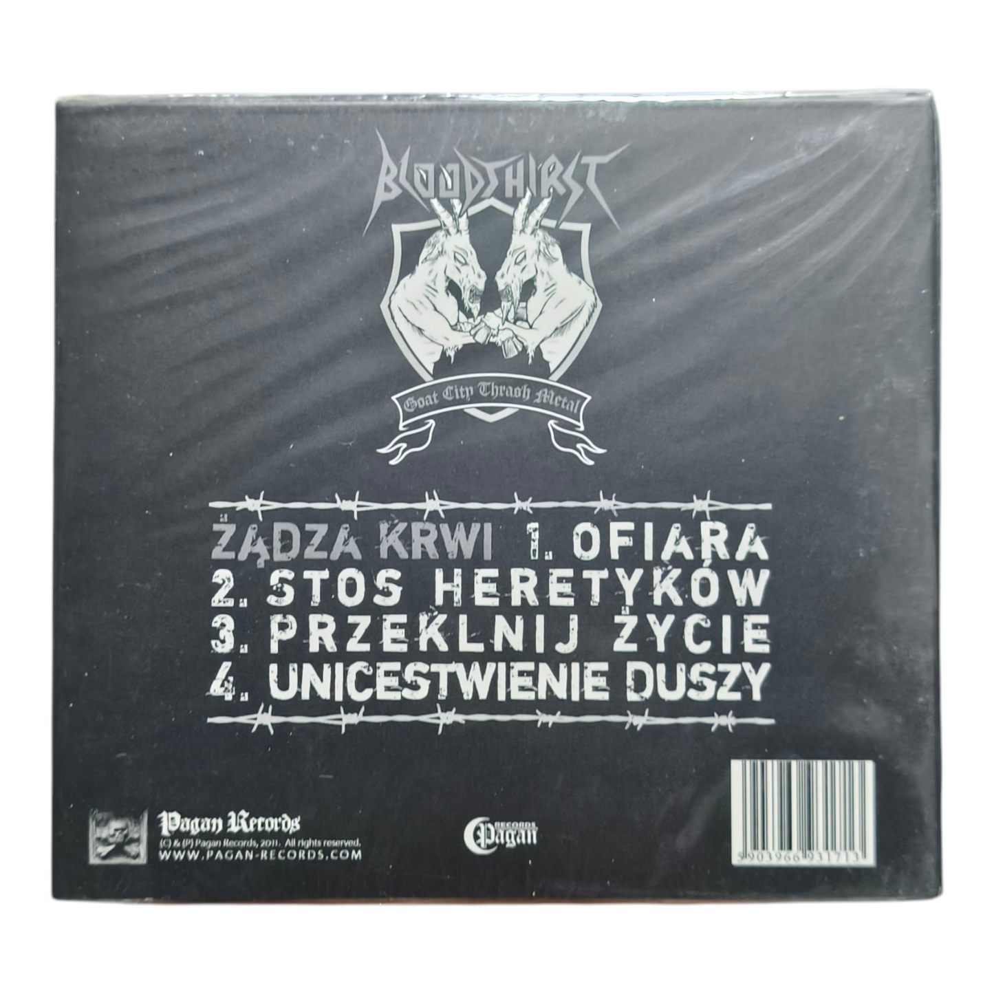 [Thrash Metal] BLOODTHIRST - Zadza Krwi CD (New)