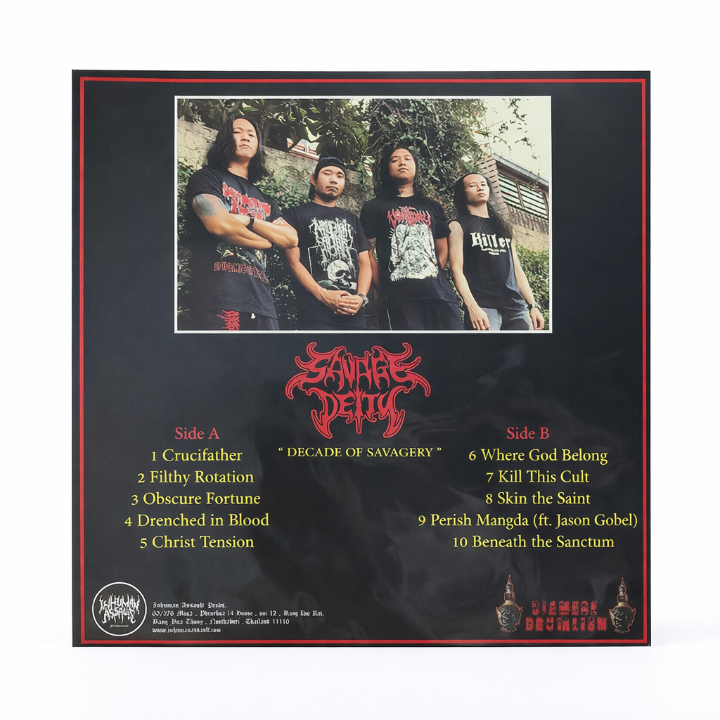 [Death Metal] SAVAGE DEITY – Decade of Savagery Vinyl (New)