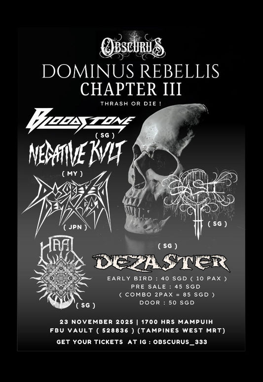 Dominus Rebbelis - Chapter III (E-Tickets)