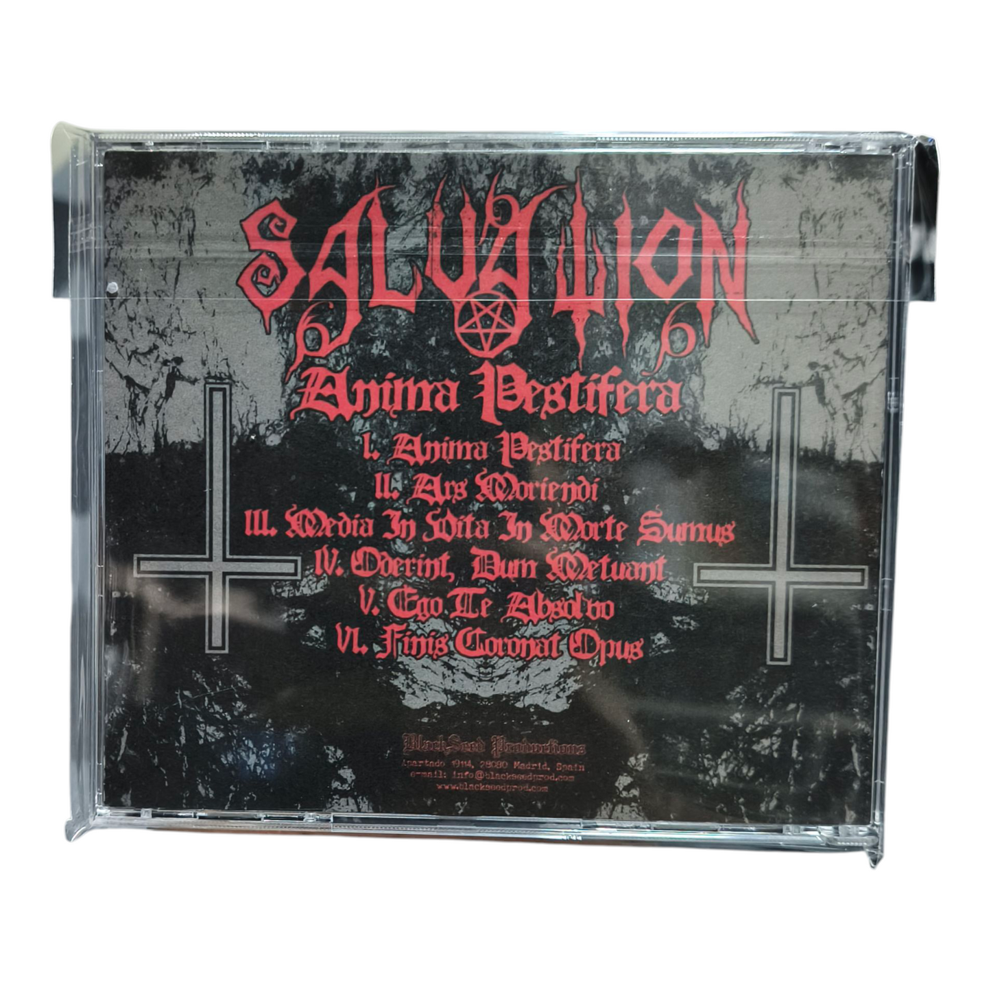 [Black Metal] SALVATION666 - Anima Pestifera CD (New)