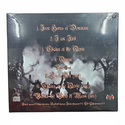 [Black Metal] QURUN - Iron Horns Of Dominion EP CD (New)