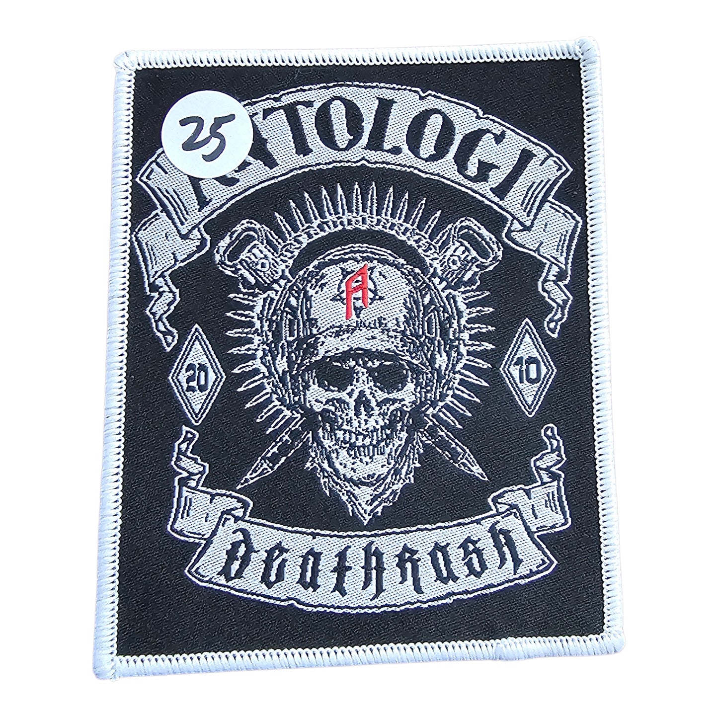 ANTOLOGI - Deathrash patch (White Border)