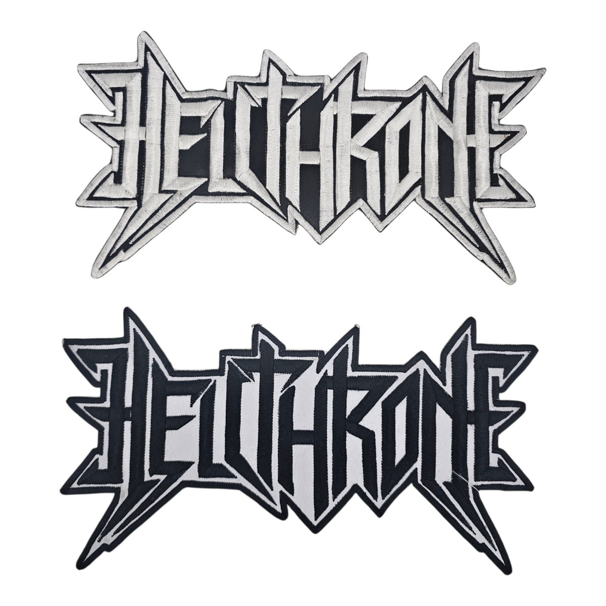HELLTHRONE - Shaped BACKPATCH