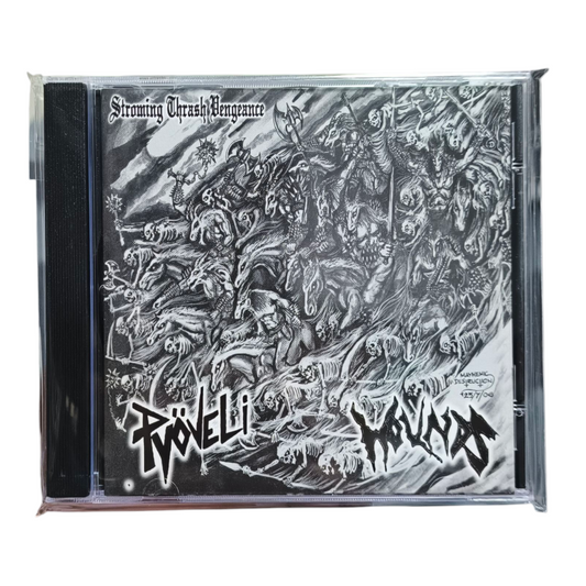 [Thrash Metal] WOUNDS/PYOVELI - Storming Thrash Vengeance CD (New)