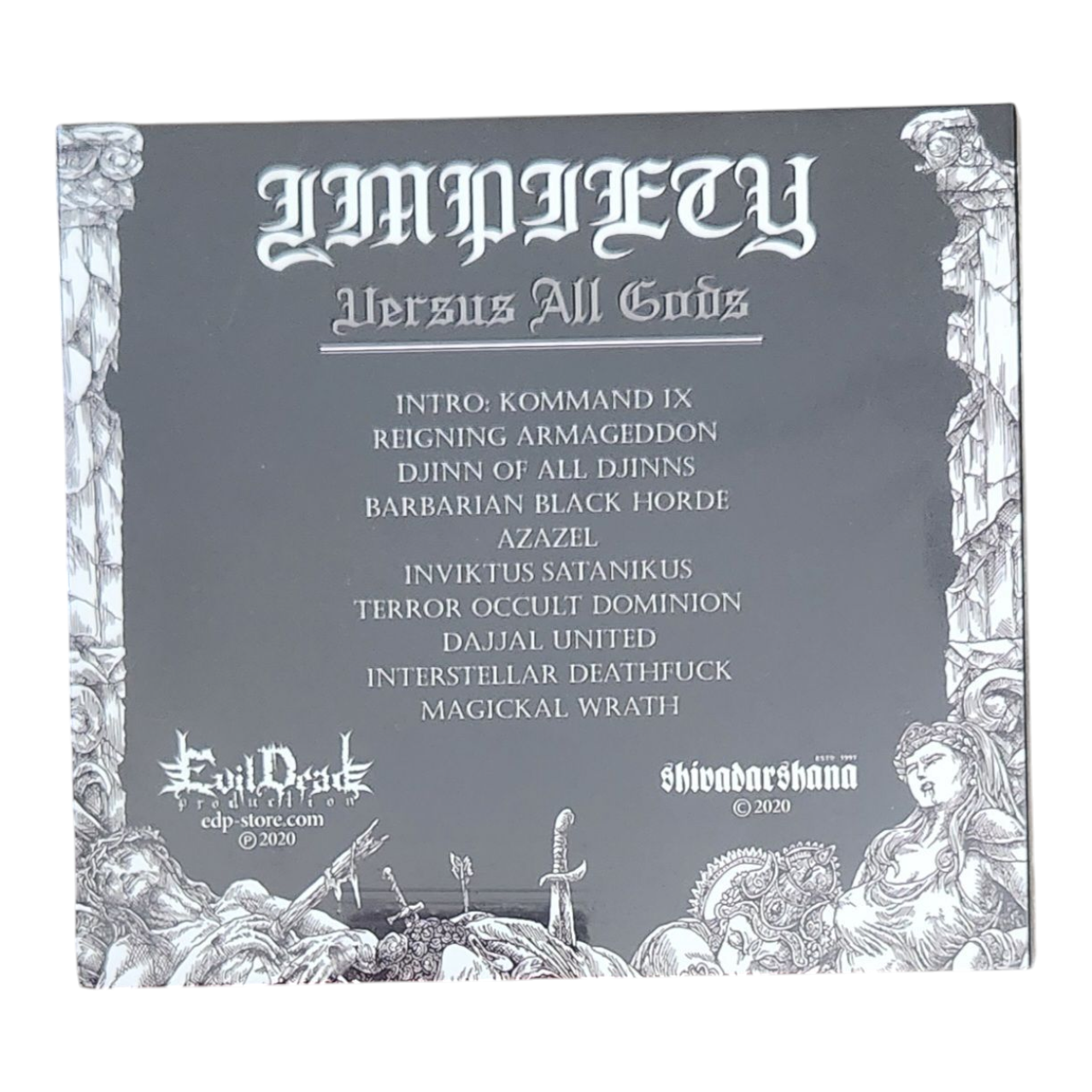 [Black Thrash] IMPIETY - Versus All Gods CD (New)
