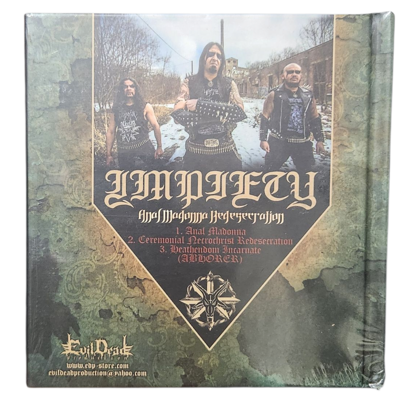 [Black Thrash] IMPIETY - Anal Madonna Redesecration Digibook CD (New)