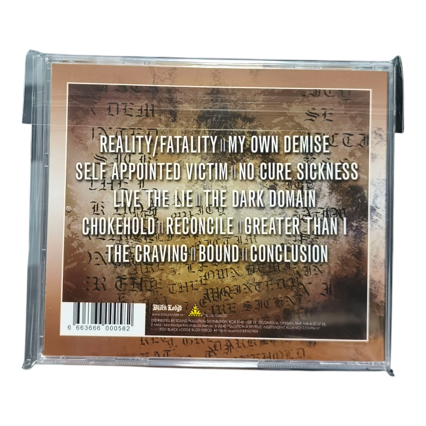 [Gothic/Heavy] FACESHIFT - Reconcile CD (New)