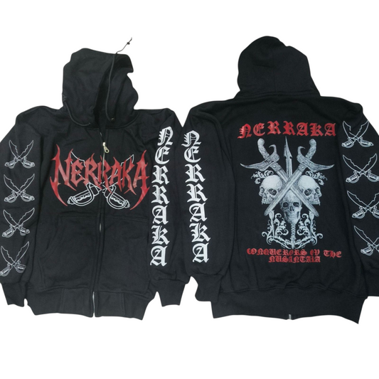 NERRAKA - Conquerors ov the Nusantara Zipper Hoodie (New)