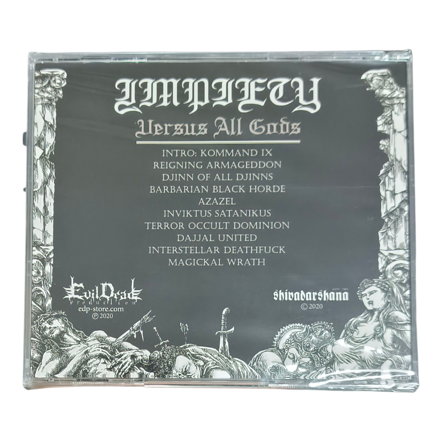[Black Thrash] IMPIETY - Versus All Gods CD (New)