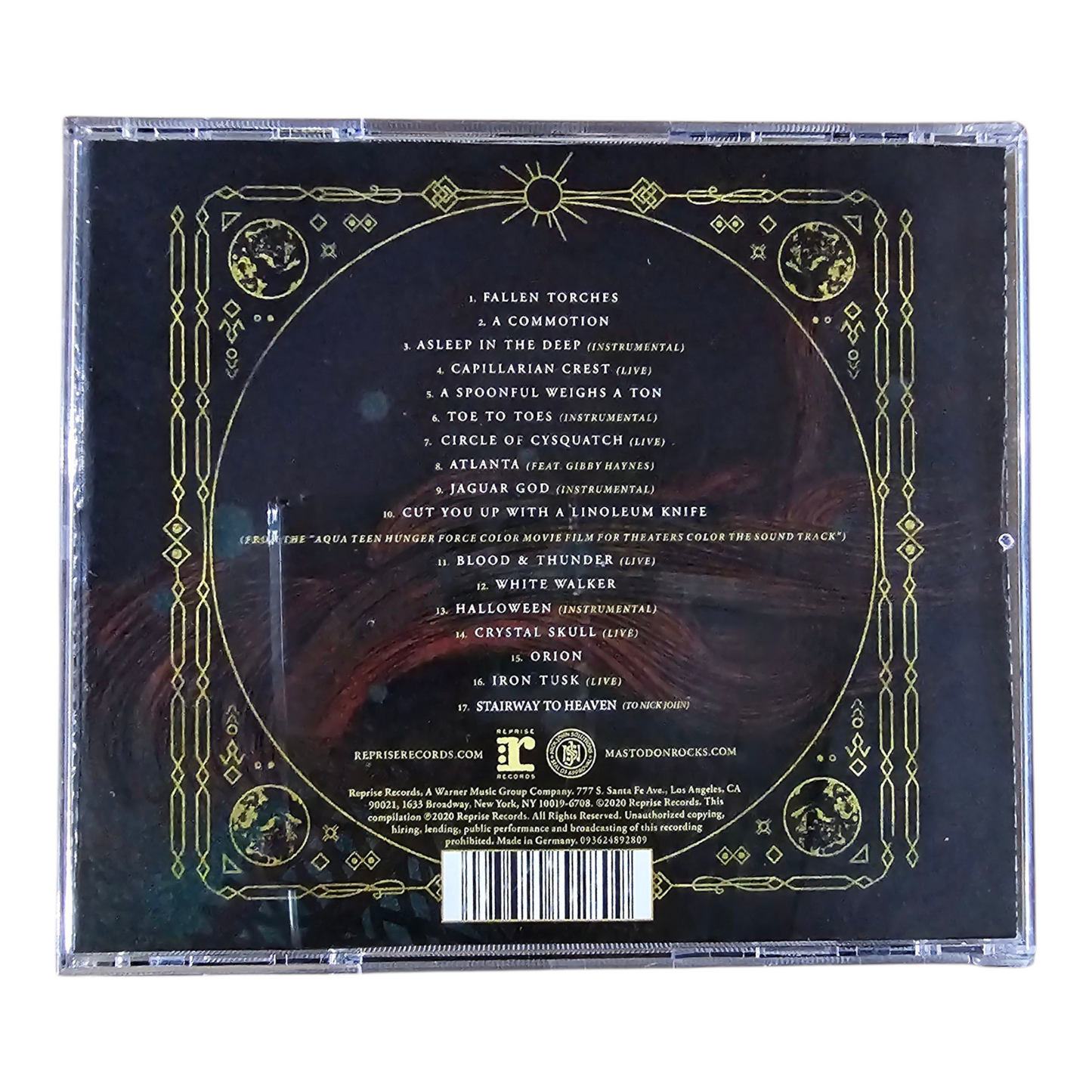 [Progressive Metal] MASTODON- Medium Rarities [Russian Pressing] CD (New)