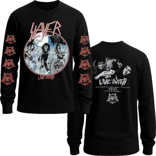SLAYER -  Live Undead longsleeve Tshirt (New)