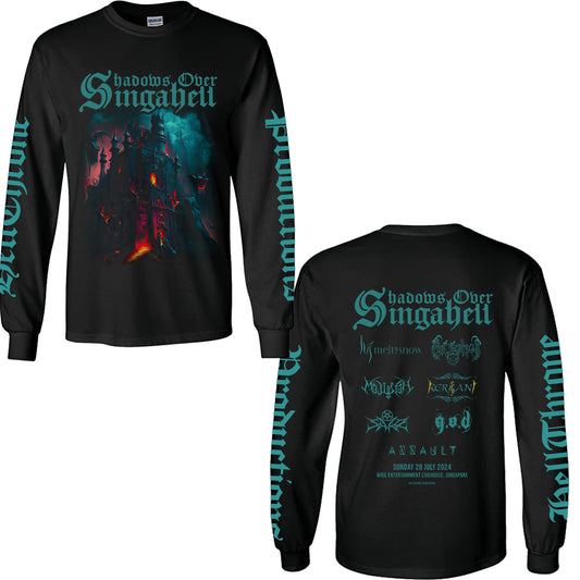 Shadows Over Singahell Longsleeve Tshirt