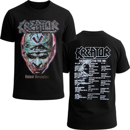KREATOR - Violent Revolution Tour Shortsleeve Tshirt