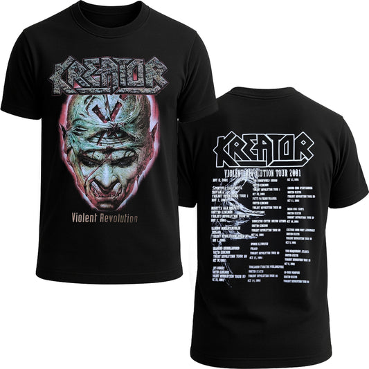 KREATOR - Violent Revolution Tour Shortsleeve Tshirt